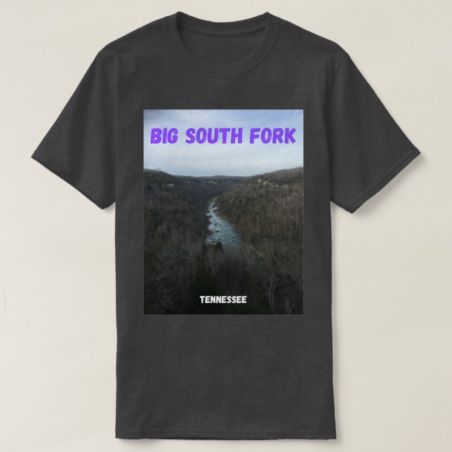 Camiseta Big South Fork Tennessee (Diseño del anverso)