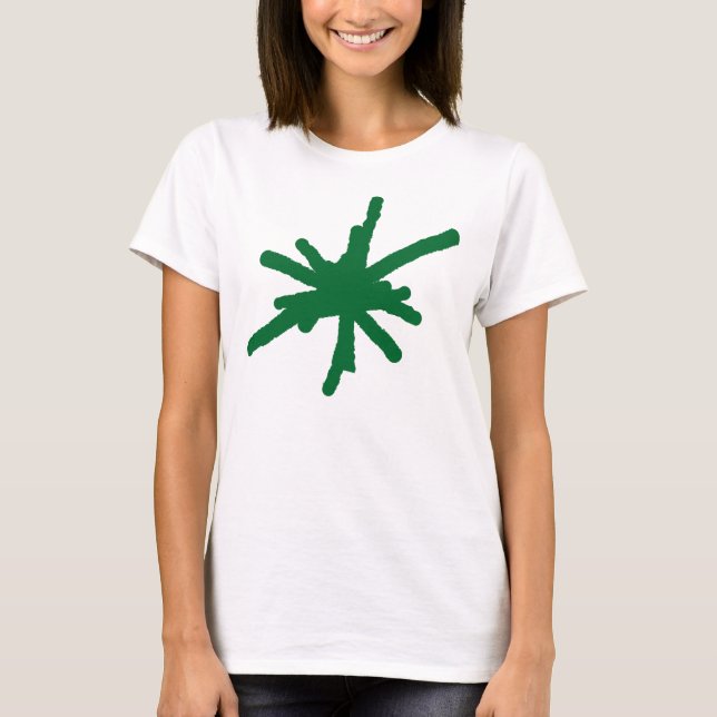 Camiseta Big Spark - Forest Green (Anverso)