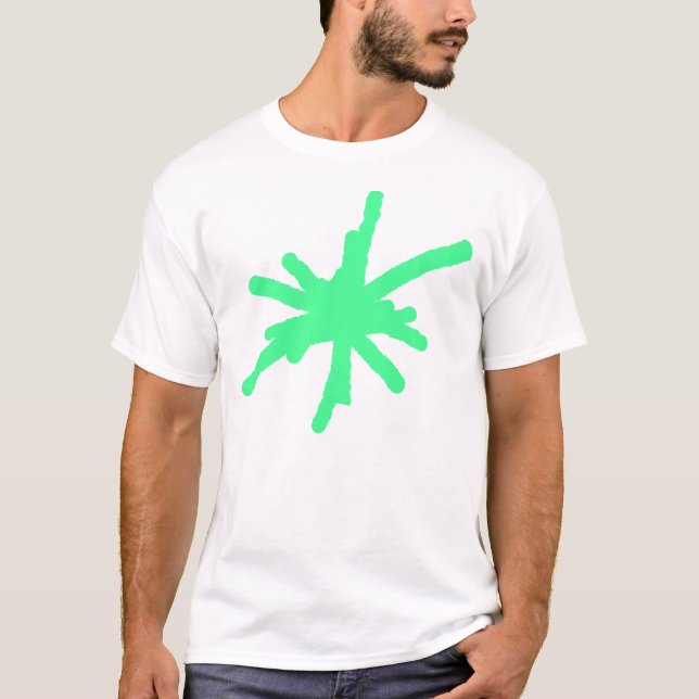 Camiseta Big Spark - Mint Green (Anverso)