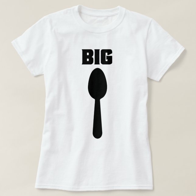 CAMISETA BIG SPOON PEQUEÑO SPONER (Diseño del anverso)