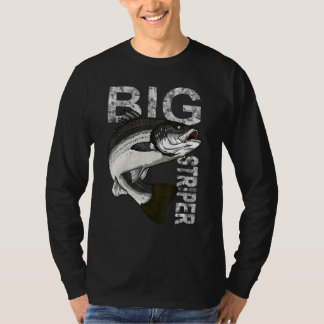 Camiseta Big Striper Apparel Cape Cod Fishing Striped Bass 