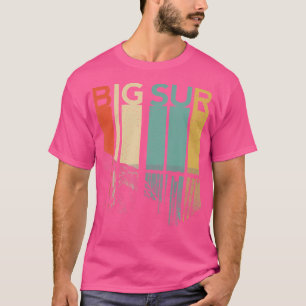 Camiseta Big Sur California Beach Central Coast Retro Fores