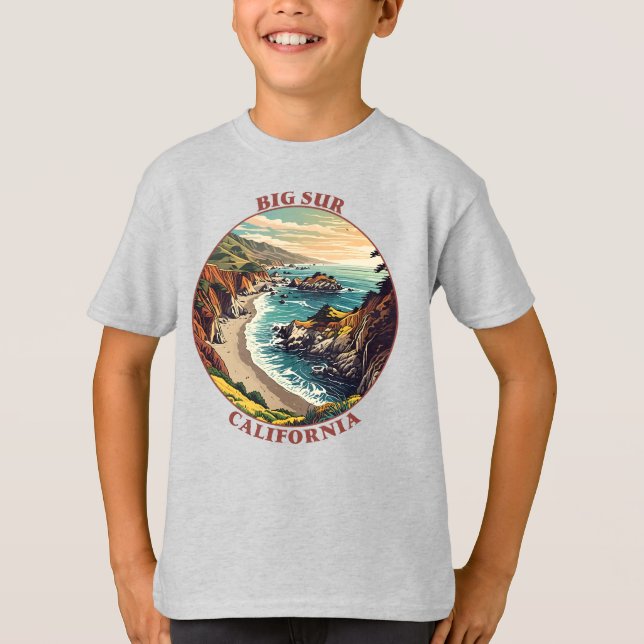 Camiseta Big Sur California EE.UU. (Anverso)