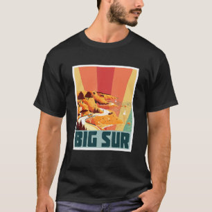 Camiseta Big Sur Shore California Souvenir Ocean Nature Coa