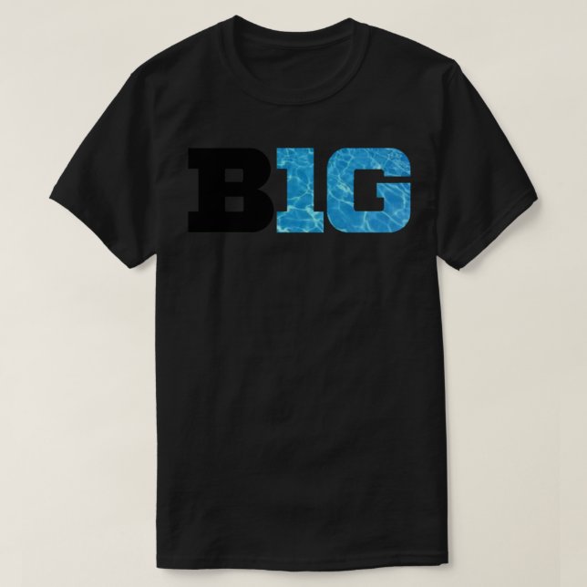 Camiseta BIG TEN Conference Light Logo  Sticker (Diseño del anverso)