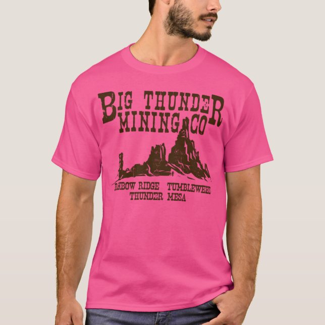 Camiseta Big Thunder Mining Co (Anverso)