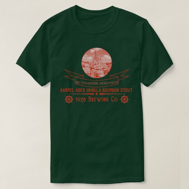 Camiseta Big Thunder Mountain Railroad Stout Classique (Diseño del anverso)