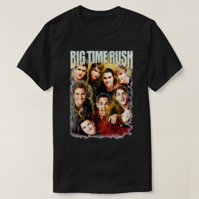 Camiseta Big Time Rush Vintage (Diseño del anverso)