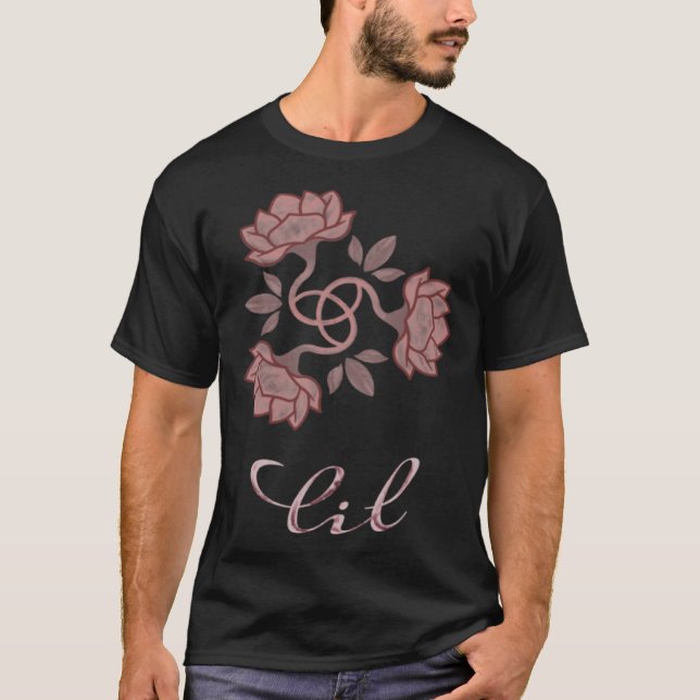 Camiseta Big Triquetra Sorority Reveal Big Little for Lil S (Anverso)