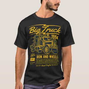 Camiseta Big Truck divertido yoga ropa buddha
