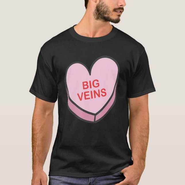 Camiseta Big Veins Happy Valentines Day Nurse Group Matchin (Anverso)