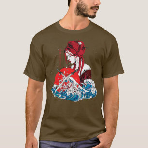 Camiseta Big wave Kanagawa Japan, Anime 