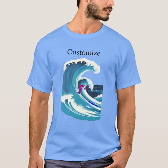Camiseta Big Wave Surfer Thunder_Cove (Anverso)