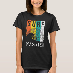 Camiseta Big Wave Surfing Nazare Portugal