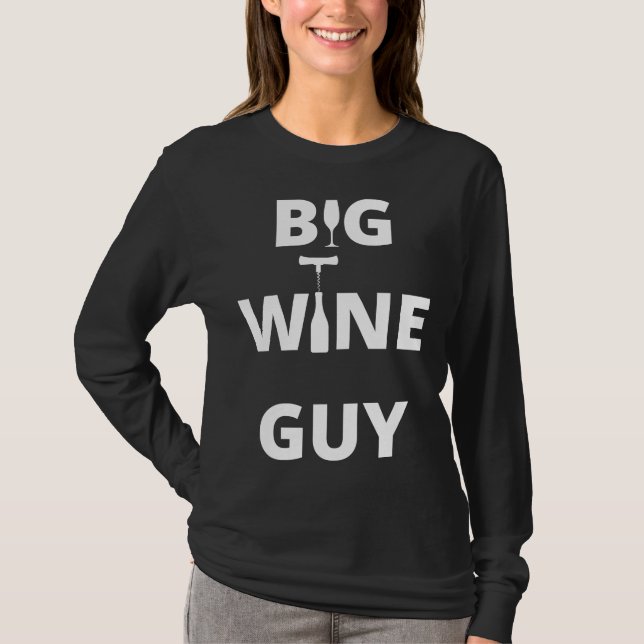Camiseta Big Wine Guy 64 (Anverso)
