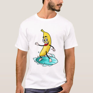 Camiseta Big Yellow Surfing Banana