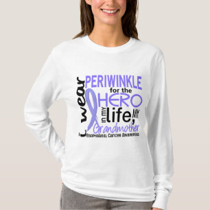 Camiseta Bígaro para el cáncer del esófago de la abuela
