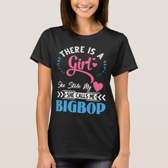 Camiseta Bigbop Father s Day  She Stole My Heart (Anverso)