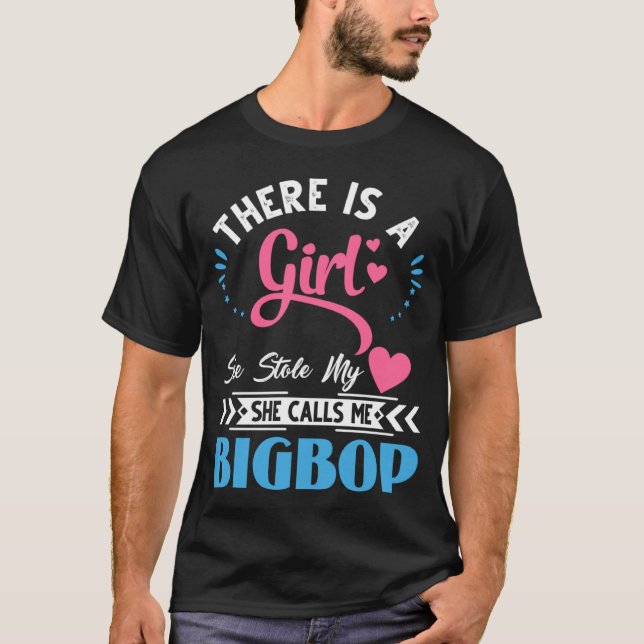 Camiseta Bigbop Father s Day  She Stole My Heart (Anverso)