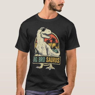 Camiseta Bigbrosauro Rex Dinosaur Big Bro Saurus Brother F