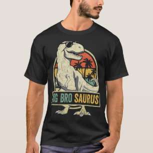 Camiseta Bigbrosauro T Rex Dinosaur Big Bro Saurus Brother