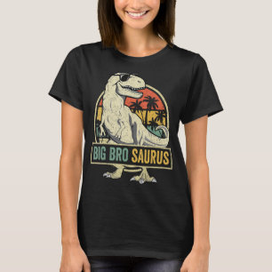 Camiseta Bigbrosauro T Rex Dinosaur Big Bro Saurus Brother