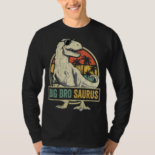 Camiseta Bigbrosauro T Rex Dinosaur Big Bro Saurus Brother