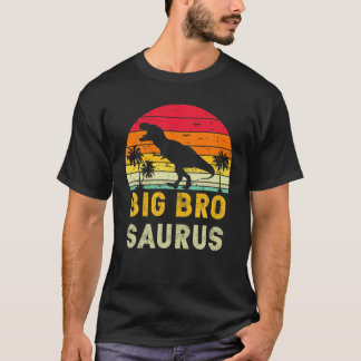 Camiseta Bigbrosauro T Rex Dinosaur Gran Hermano Saurus Ret
