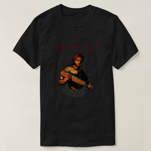 Camiseta Bigby Wolf (Diseño del anverso)