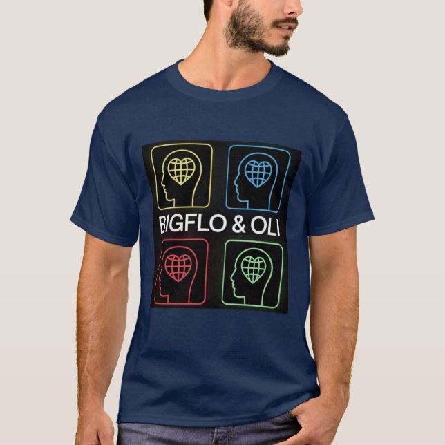 Camiseta BIGFLO OLI retro (Anverso)