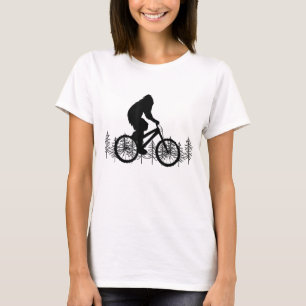 Camiseta Bigfoot A Mountain Bike Funny MTB