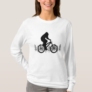Camiseta Bigfoot A Mountain Bike Funny MTB