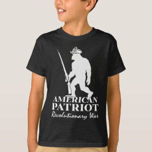 Camiseta Bigfoot Americano Patriota Divertido Día de la Ind