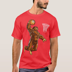 Camiseta Bigfoot Basketball  for Men Women Boys Girls Kids 