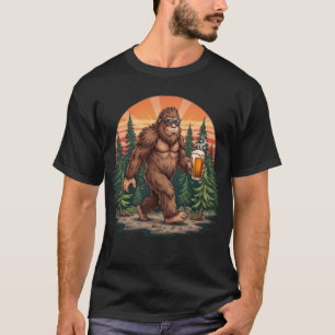 Camiseta Bigfoot Bebedor de Cerveza
