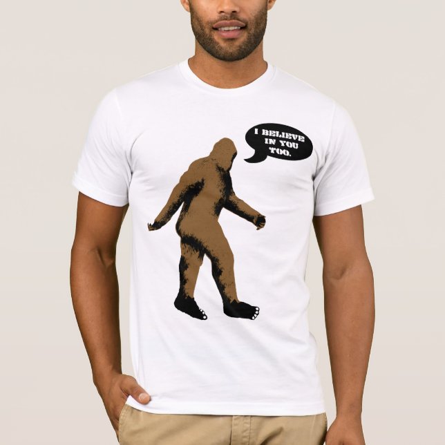 Camiseta Bigfoot Believe (Anverso)