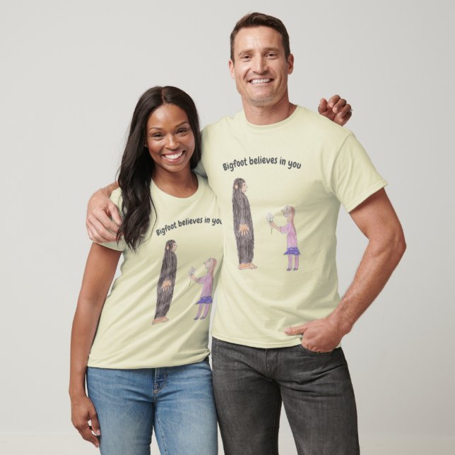 Camiseta Bigfoot Believes in You (Unisexo)