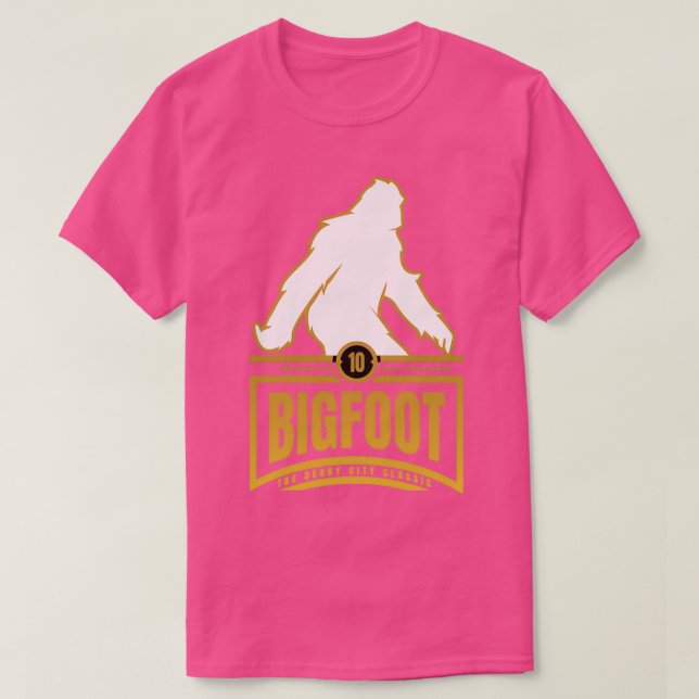 CAMISETA BIGFOOT BILLIARDS (Diseño del anverso)