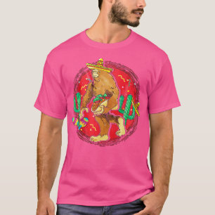 Camiseta Bigfoot Carry Tacos Cinco De Mayo