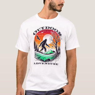 Camiseta Bigfoot classic T-shir Aventura al aire libre T-sh