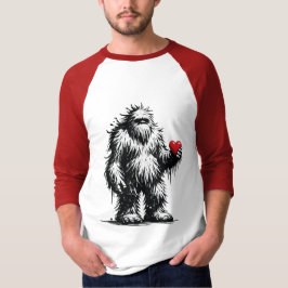 Camiseta Bigfoot con Corazón