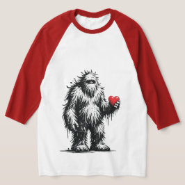 Camiseta Bigfoot con Corazón