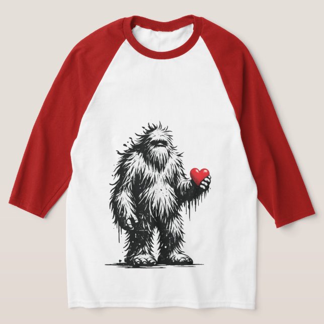 Camiseta Bigfoot con Corazón (Distribución)