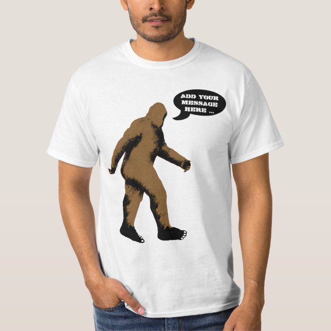 Camiseta Bigfoot cree (Anverso)