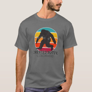 Camiseta Bigfoot Crested Butte Colorado Sasquatch