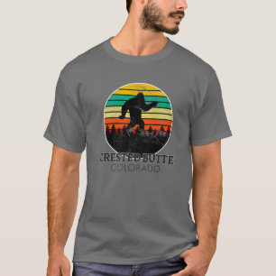 Camiseta Bigfoot Crested Butte Colorado Sasquatch