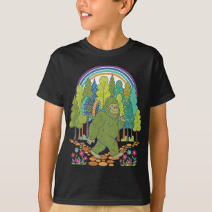 Camiseta Bigfoot Disc Golf divertido jugador de disco volad