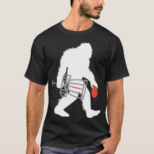 Camiseta Bigfoot Disk Golf Cryptid Sasquatch Disk Golfer
