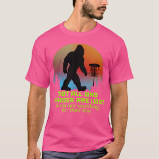 Camiseta Bigfoot Disk Golf Sasquatch Chain Tosser Funny Big