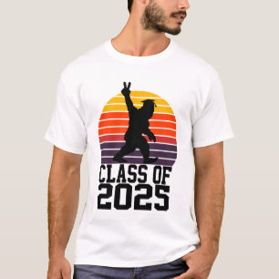 Camiseta Bigfoot Divertido Clase de 2025 - Graduación 2025